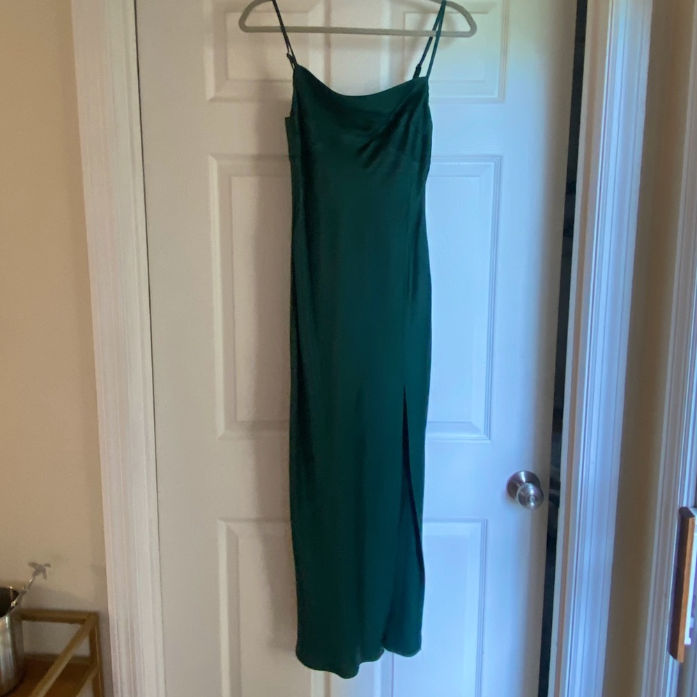 Satin formal dress